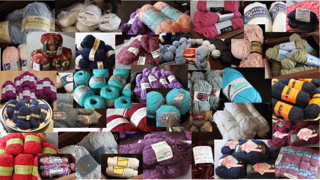 Yarn Collage
