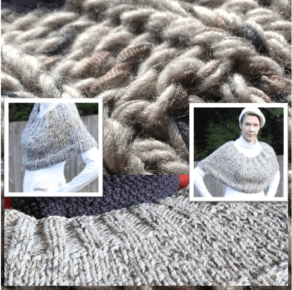 Several views of the Quickie Capelet