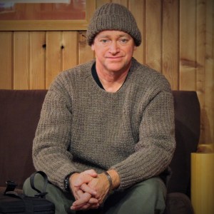 I knit a hat from the leftover yarn in the same pattern as the sweater