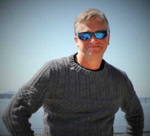 Nick on a warm afternoon at West Beach on Orcas Island