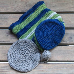 The bottom of the finished bag inspired my wish to see what more 