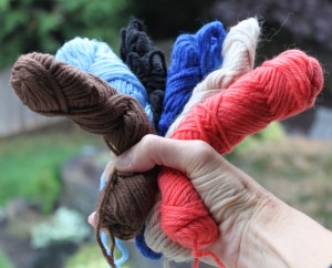 Handful of the Wooly Colors